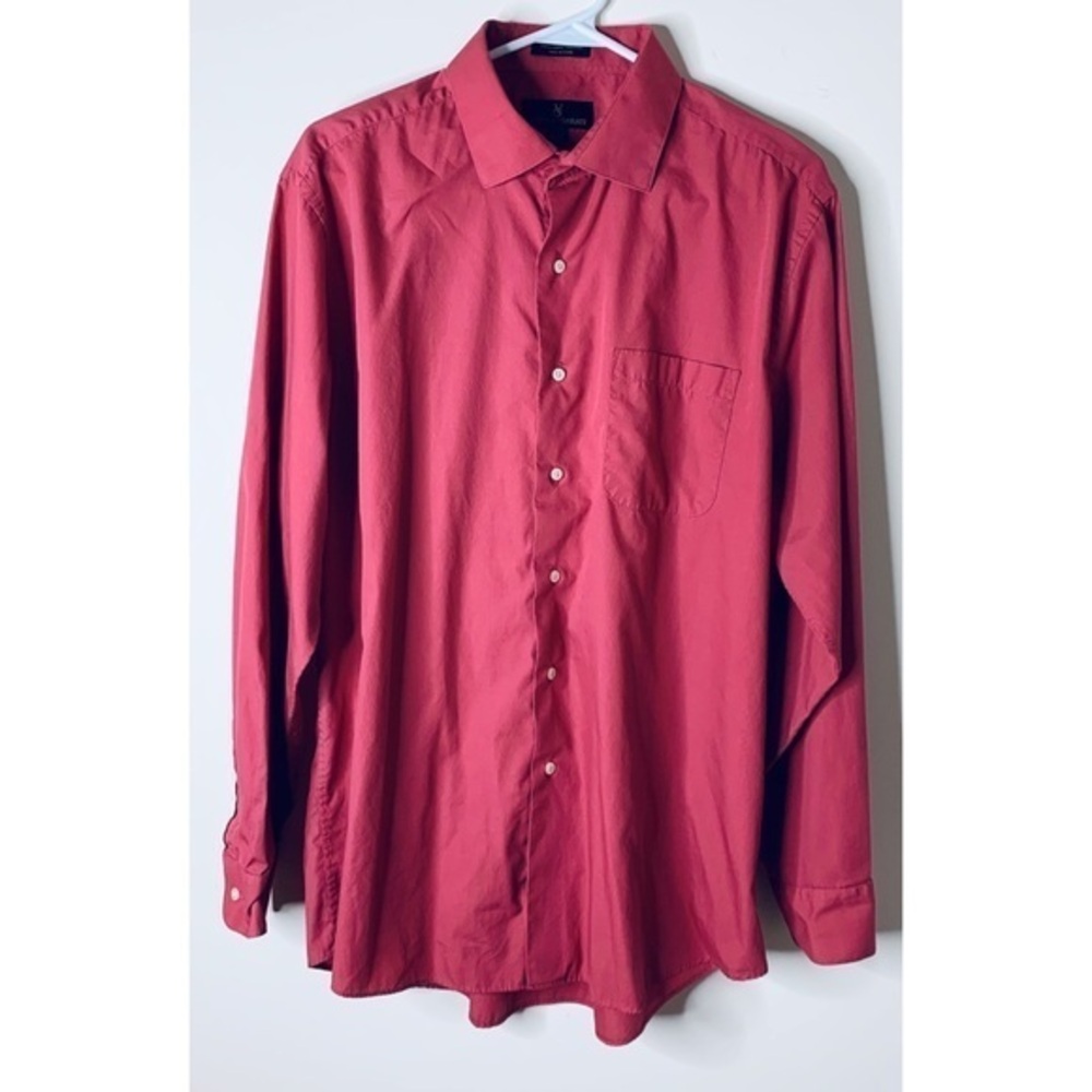 VALERIO GARATI Button Down Shirt-Salmon (16-16.5)